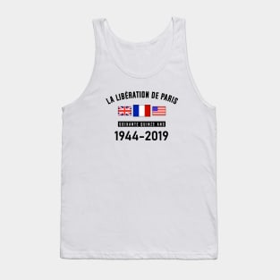 Liberation Of Paris 75 Year Anniversary Tank Top